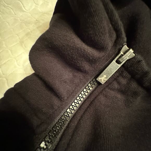 AMPELMANN DEMONSTRANT Hoodie Women's Small Black Pedestrian Red Green Man Zip - Picture 9 of 15